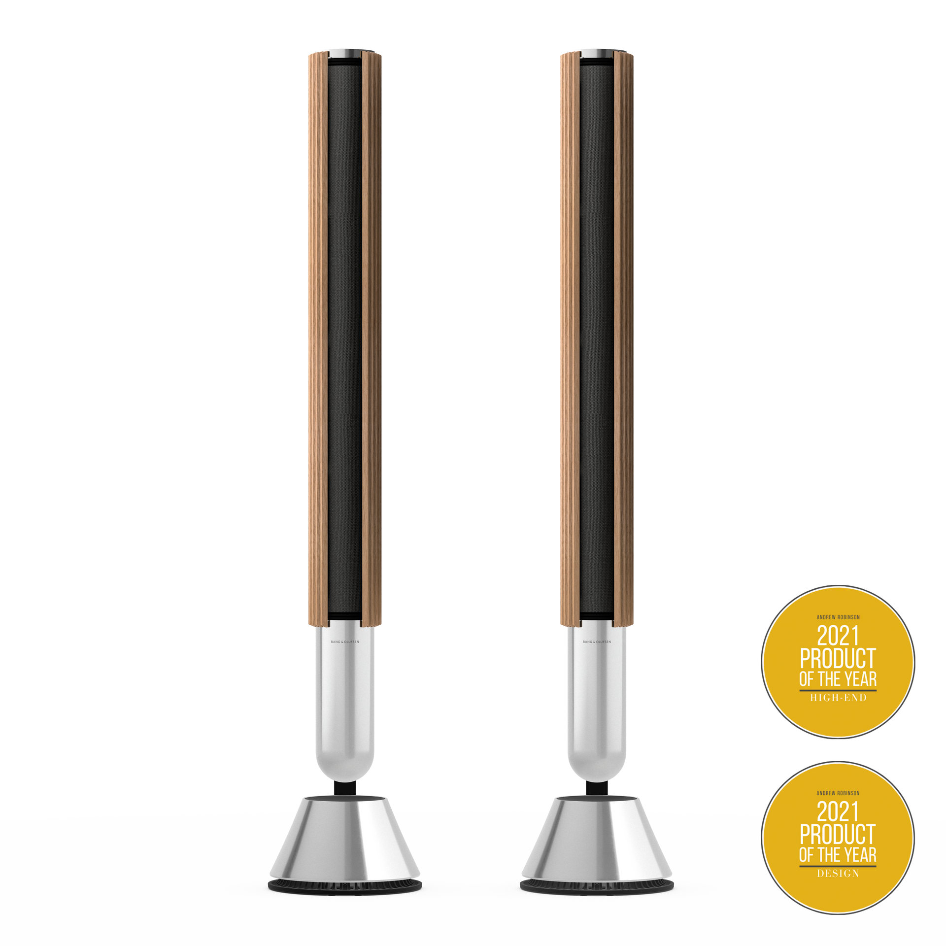 Bang&Olufsen Beolabスピーカー Bang & Olufsen、ワイヤレススピーカー「Beolab 8」。WiSA対応で
