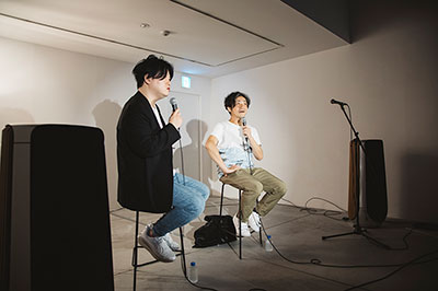 渋谷慶一郎×嶋浩一郎 TALK EVENT ＃1